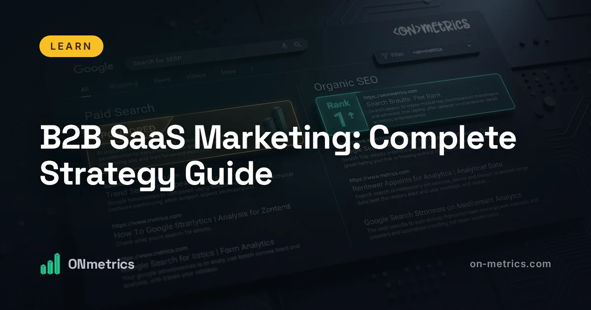 B2B SaaS Marketing: Complete Strategy Guide